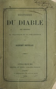 Cover of Histoire du diable