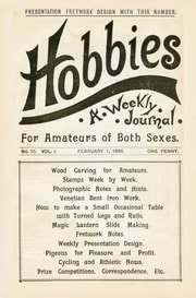 Cover of Hobbies Weekly No. 16