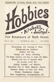 Cover of Hobbies Weekly No. 2
