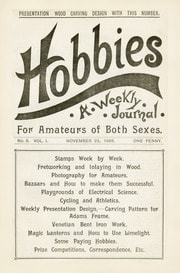 Cover of Hobbies Weekly No. 6