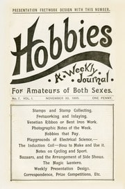 Cover of Hobbies Weekly No. 7
