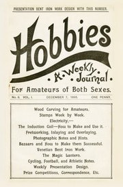 Cover of Hobbies Weekly No. 8