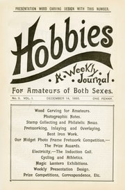 Cover of Hobbies Weekly No. 9