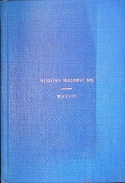Cover of Hughan Masonic MS Watson