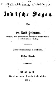 Cover of Indische Sagen