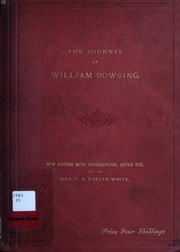Cover of The journal of William Dowsing