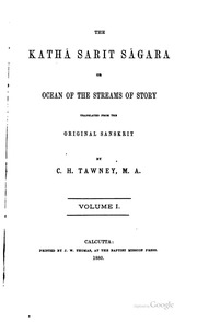 Cover of The Kathá sarít ságara, or, Ocean of the streams of story