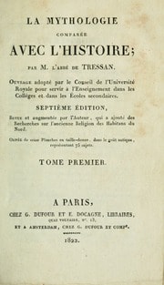 Cover of La mythologie comparée avec l'histoire