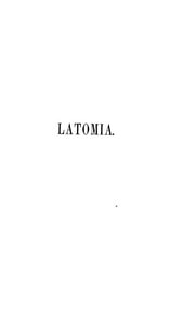 Cover of Latomia 16 (1859)