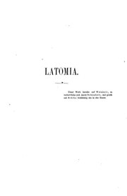 Cover of Latomia 28 (1871)