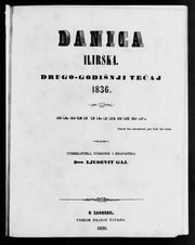 Cover of Danica ilirska