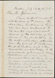 Cover of [Letter to] Dear Mr. Garrison [manuscript]