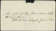 Cover of [Letter to] My darling Fanny [manuscript]