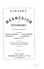 Cover of Library of mesmerism and psychology