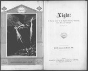 Cover of Light: A Journal devoted to the Highest Interests of Humanity, both Here and Hereafter [Vol. 2, 1882]