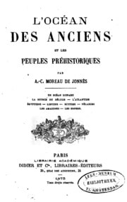 Cover of L'océan des anciens et les peuples préhistoriques