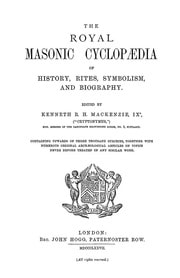 Cover of The Royal Masonic Cyclopaedia, Kenneth R. H. Mackenzie