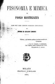 Cover of Fisionomia e mimica