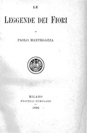 Cover of Le leggende dei fiori