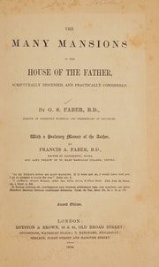 Cover of Many mansions in the house of the Father