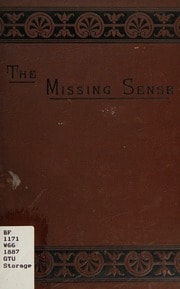 Cover of The missing sense