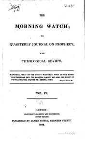 Cover of Morning watch