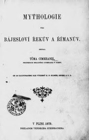 Cover of Mythologie čili bájesloví Řekův a Římanův