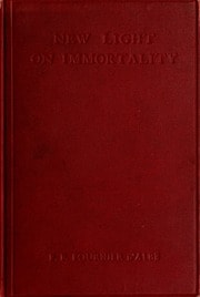 Cover of New Light on Immortality