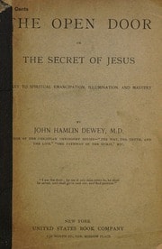 Cover of The open door, or, The secret of Jesus