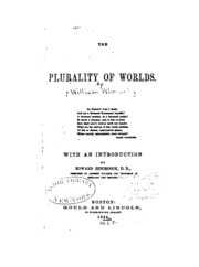 Cover of The plurality of worlds