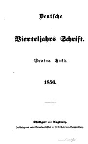 Cover of Prantl 1856 Die Keime Der Alchemie