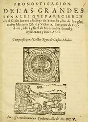 Cover of Pronosticacion