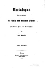 Cover of Rheinsagen aus dem Munde des Volks und deutscher Dichter