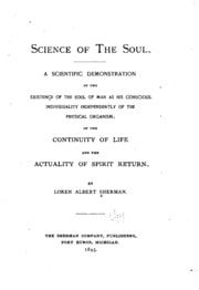 Cover of Science of the soul