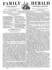 Cover of The Family Herald 26th May 1860
