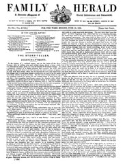 Cover of The Family Herald 16th June 1860