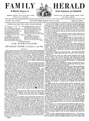 Cover of The Family Herald 21st July 1860
