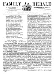 Cover of The Family Herald 22nd September 1860