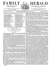 Cover of The Family Herald 2nd February 1861