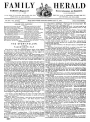 Cover of The Family Herald 16th February 1861
