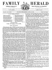 Cover of The Family Herald 13th April 1861