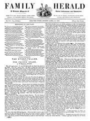 Cover of The Family Herald 27th April 1861