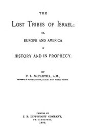 Cover of The Lost Tribes Of Israel