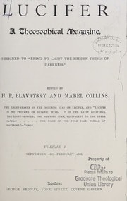 Cover of Lucifer 1888: Vol 1