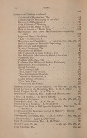 Cover of The Theosophical Review 1899: Vol 24