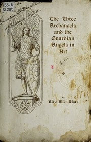Cover of Three Archangels and the guardian angels in art