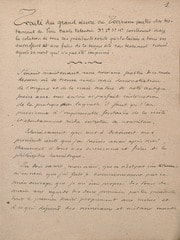 Cover of Traité du grand oeuvre, ou, Troisième partie du testament de Frère Basile Valentin [manuscript.]