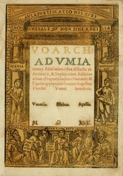 Cover of Voarchadvmia contra alchi'miam
