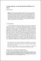 Cover of Chapter I laudari gesuati: la raccolta poetica del Bianco da Siena