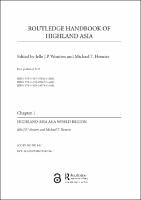 Cover of Chapter 1 Highland Asia as a World Region